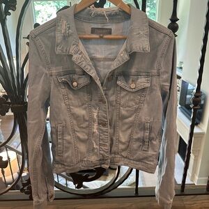Just USA Women's Faded Blue Jean Jacket